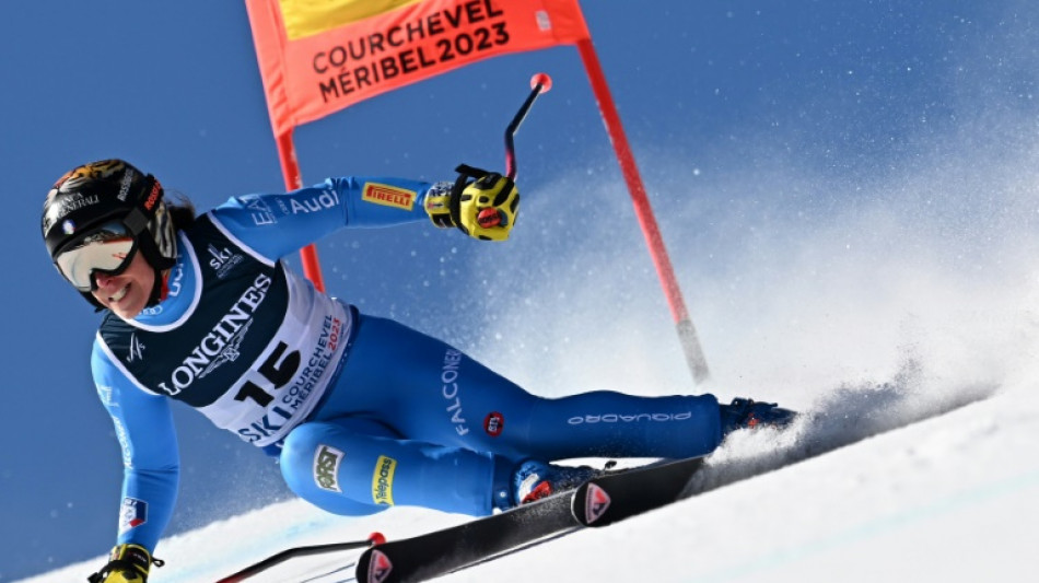 Mondiaux de ski alpin: Brignone meilleur temps du super-G du combin&eacute;, Shiffrin plac&eacute;e
