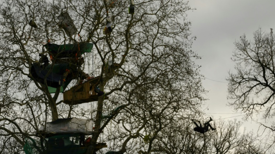 Arr&ecirc;t du chantier de l'A69: joie des opposants, tristesse des ouvriers
