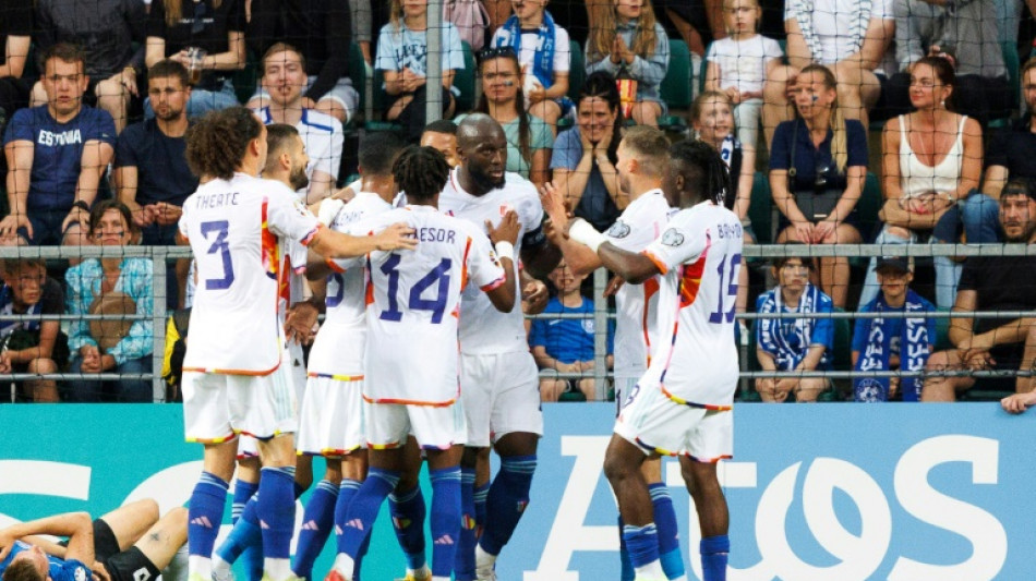 Sem Courtois, B&eacute;lgica vence Est&ocirc;nia (3-0) com 2 gols de Lukaku nas Eliminat&oacute;rias da Euro