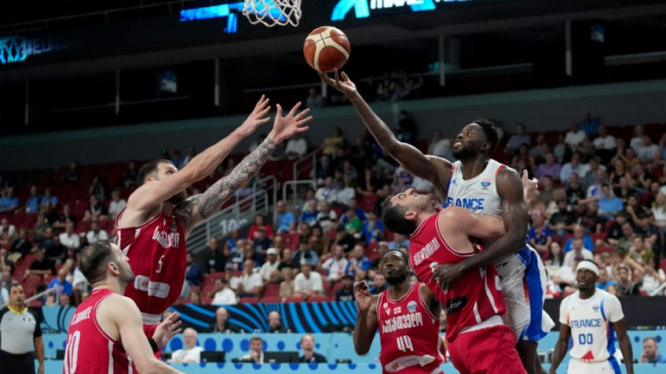 Euro de basket: piégés par la Géorgie, les Bleus prennent la porte