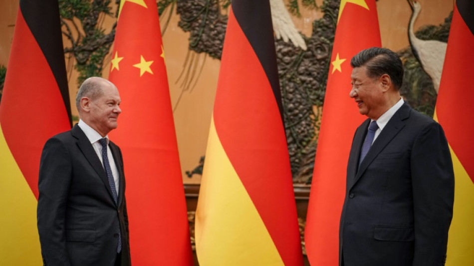 Scholz pr&ocirc;ne &agrave; P&eacute;kin un rapprochement malgr&eacute; la controverse