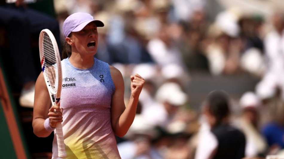 Roland-Garros: un choc Swiatek-Sabalenka et des retrouvailles Alcaraz-Musetti en demi-finales