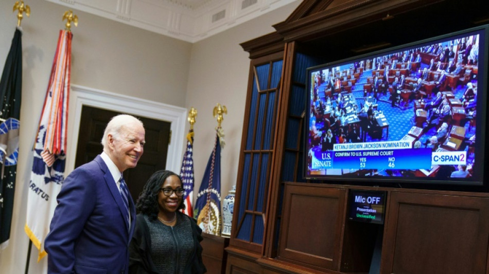 US-Senat best&auml;tigt Ketanji Brown Jackson als erste schwarze Verfassungsrichterin