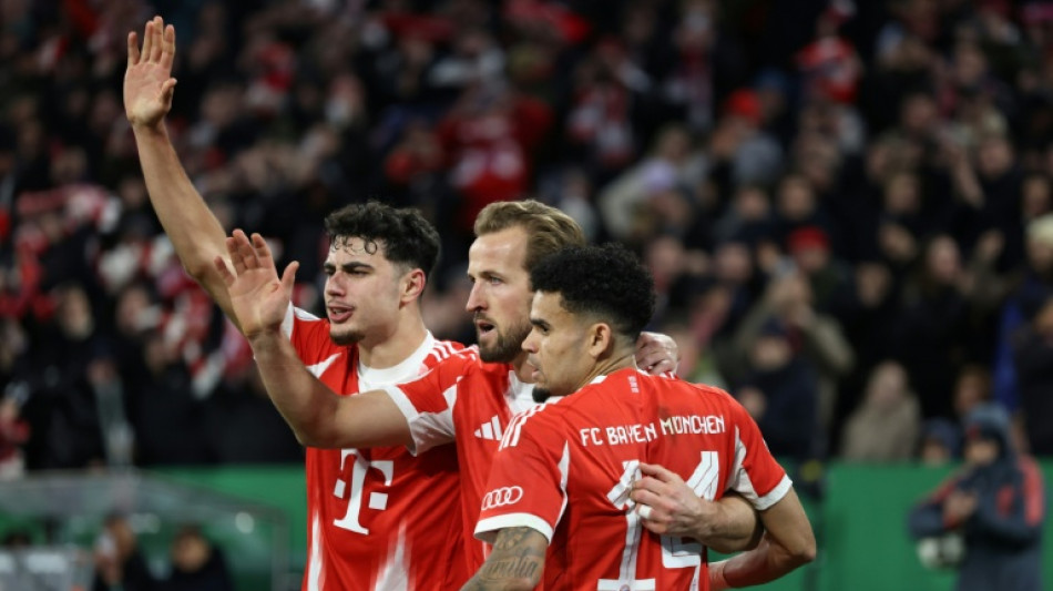 Kane helps Bayern past Leipzig into German Cup semis