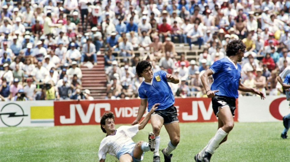 "Mano de Dios": subastan la camiseta de Maradona contra Inglaterra en 1986