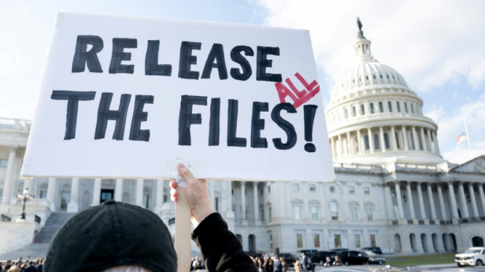 US lawmakers set for explosive vote on Epstein files
