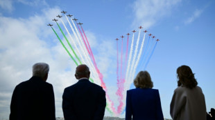 Flypast for King Charles as he meets Italian president