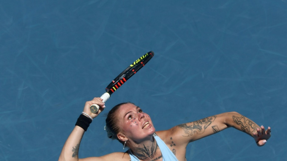 Ukrainian makes soldier dad's 'dream come true' at Australian Open