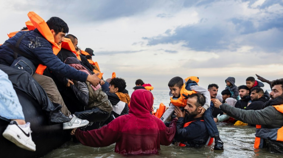 UK sees record asylum claims as row brews over housing