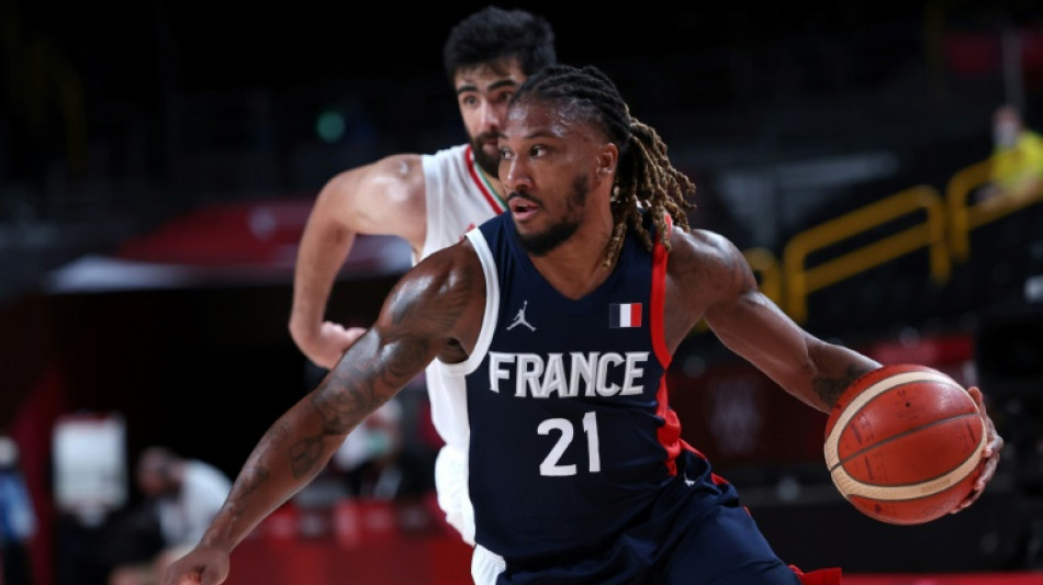 Euro-2022 de basket: Albicy r&eacute;int&egrave;gre les Bleus apr&egrave;s sa blessure