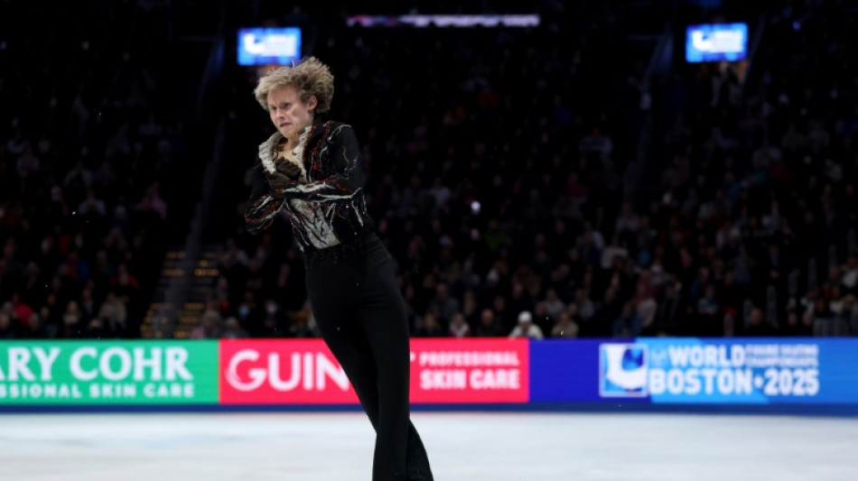 American Malinin soars to second straight men's figure skating world title