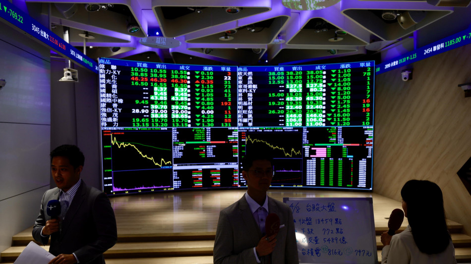 Borsa: Taiwan vola in avvio, a +9,2%