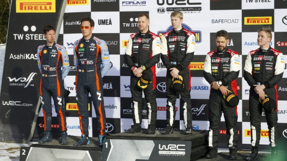 WRC/Su&egrave;de: Kalle Rovanper&auml; remporte le rallye de Su&egrave;de