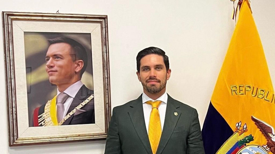 Ambasciatore Ecuador, 'con Noboa speranze di sviluppo e unit&agrave;'