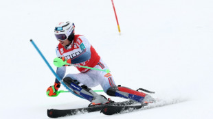 Norway's Haugan grabs men's slalom lead at World Cup Final