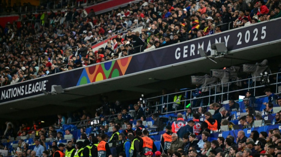 Muere un hincha por una ca&iacute;da en el estadio durante la final Portugal-Espa&ntilde;a