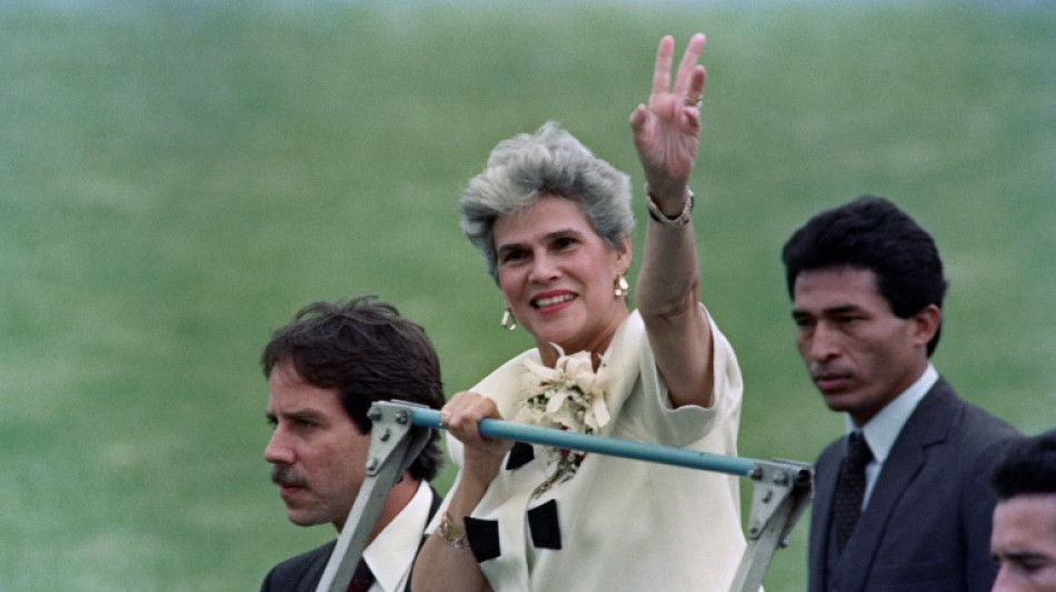 Violeta Chamorro, el "ama de casa" que pacific&oacute; a Nicaragua