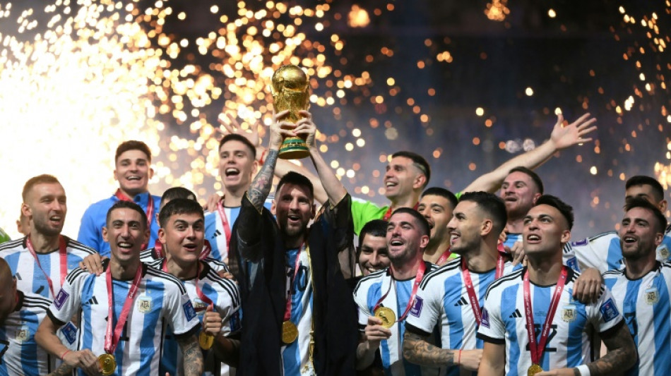 Mondial: une finale de l&eacute;gende envoie l'Argentine et Messi au firmament du football