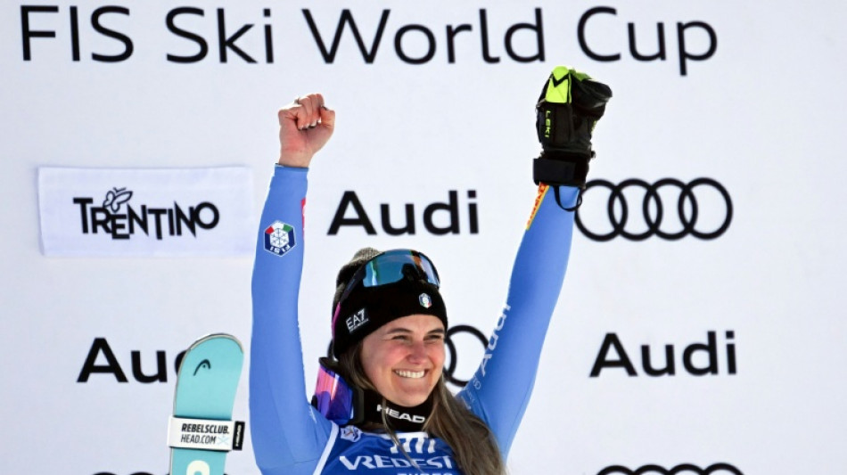 Ski alpin: &agrave; Val di Fassa, Pirovano sourit, Goggia grimace