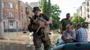 "Plus de maison" : les Ukrainiens fuient les inondations apr&egrave;s la destruction d'un barrage