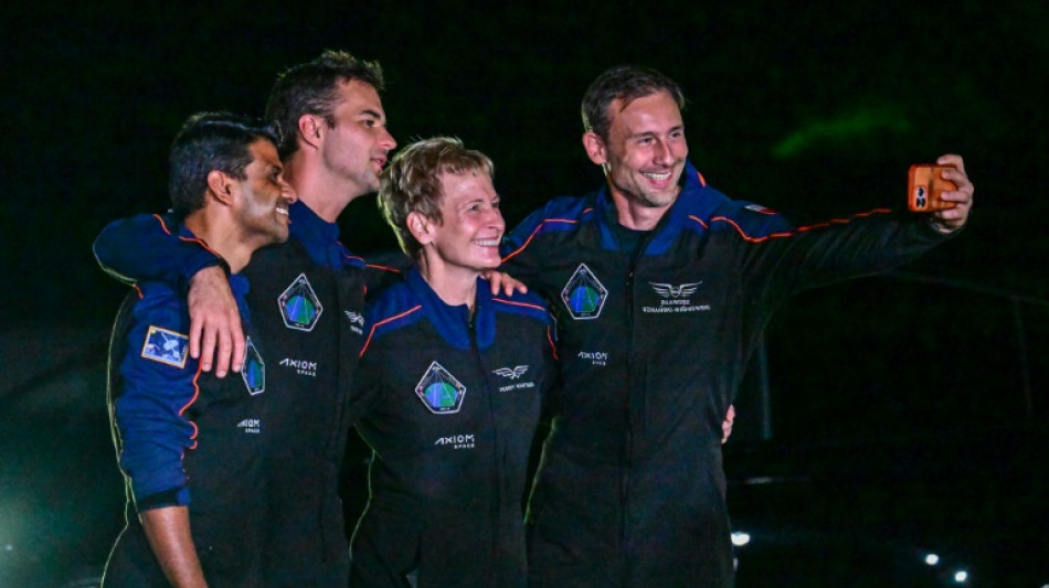 Spaceship carrying astronauts from India, Poland, Hungary, docks with ISS