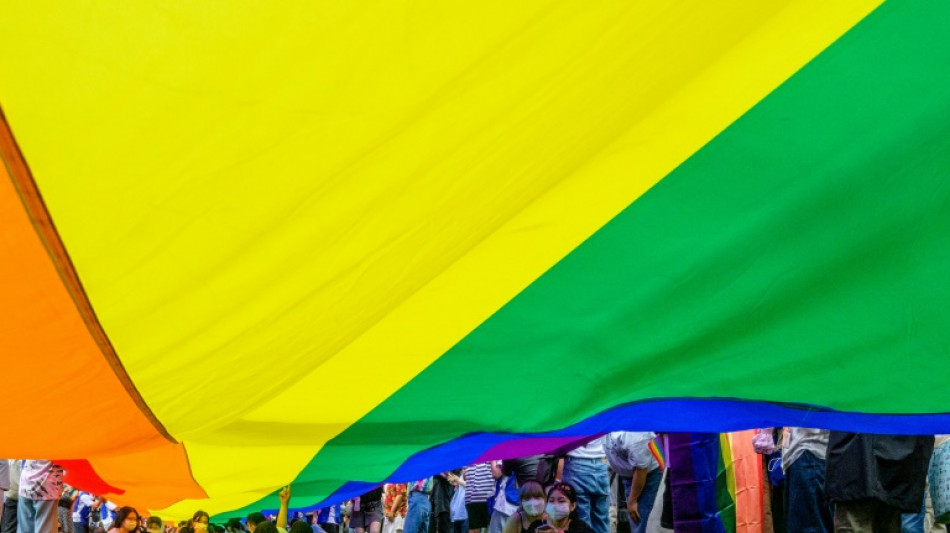 Nach zweij&auml;hriger Corona-Pause wieder Pride Parade in Seoul 