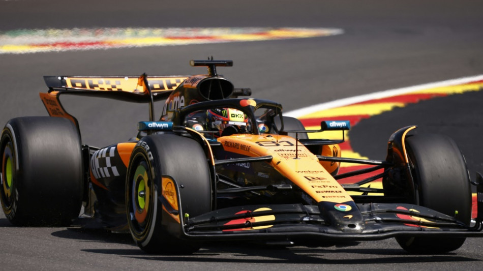 Formel 1: Piastri im einzigen Belgien-Training Schnellster