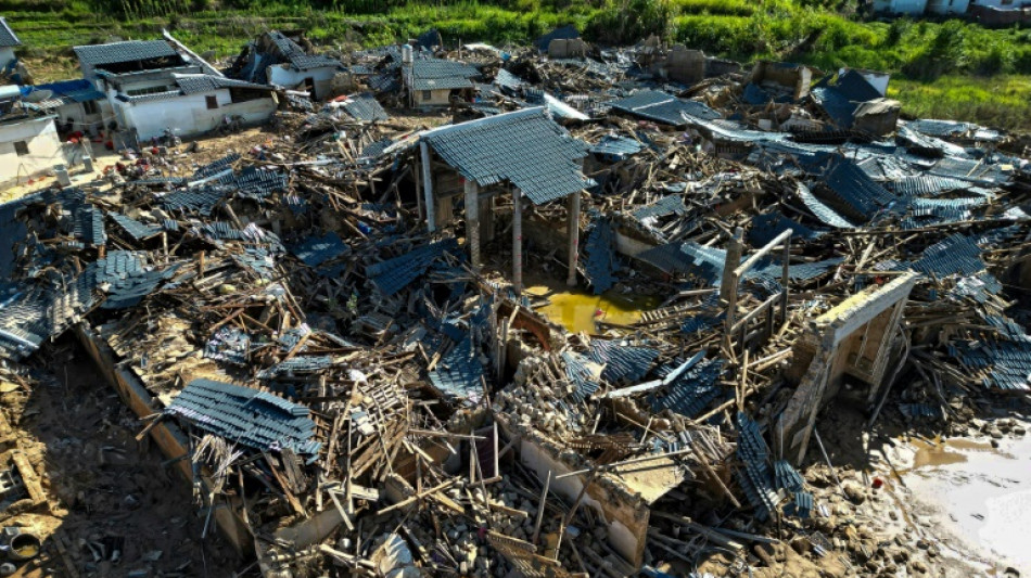 Inondations dans le sud de la Chine: le bilan grimpe &agrave; 38 morts 