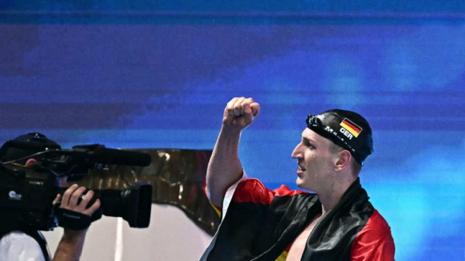 Maertens hails German success after world 400m freestyle gold