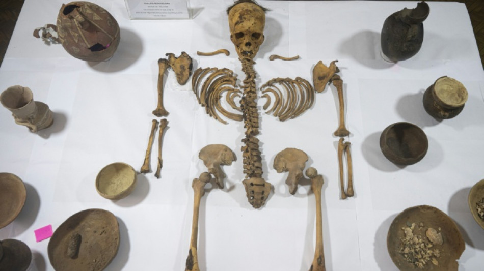 Una momia de m&aacute;s de mil a&ntilde;os descubierta de forma fortuita en Lima por obreros de gas