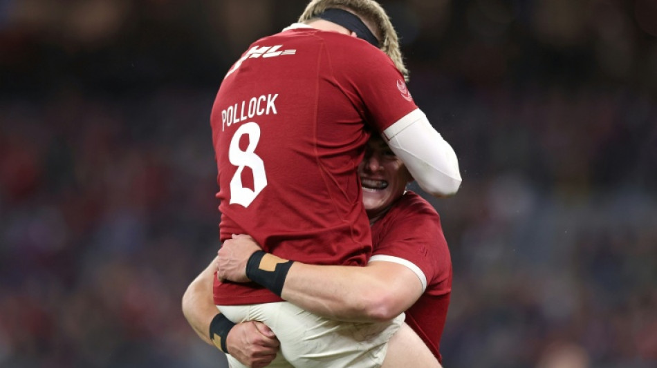 Pollock shines as Lions win big in Australia tour opener