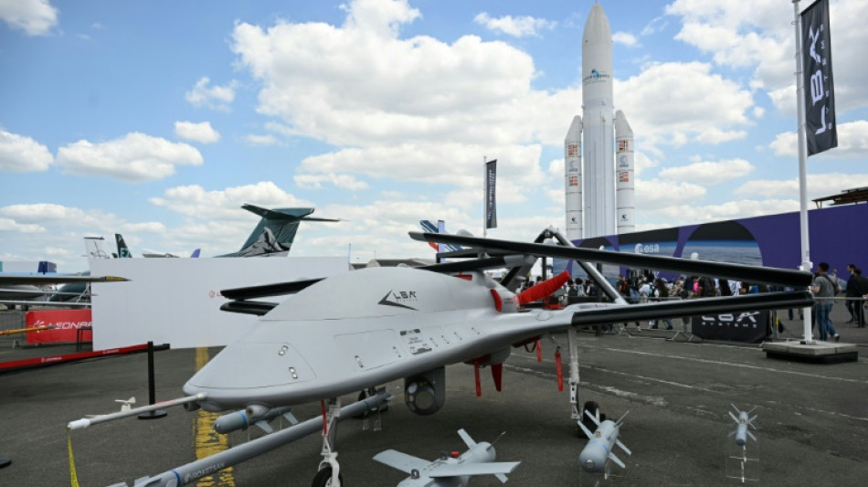 Bourget: le d&eacute;collage tardif du drone europ&eacute;en 