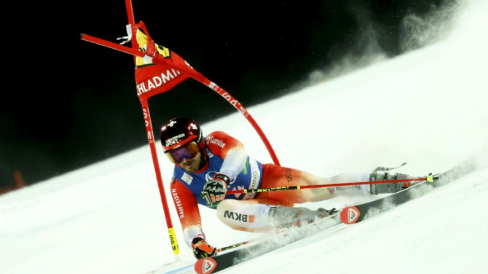 Swiss Meillard snatches final giant slalom win before Olympics