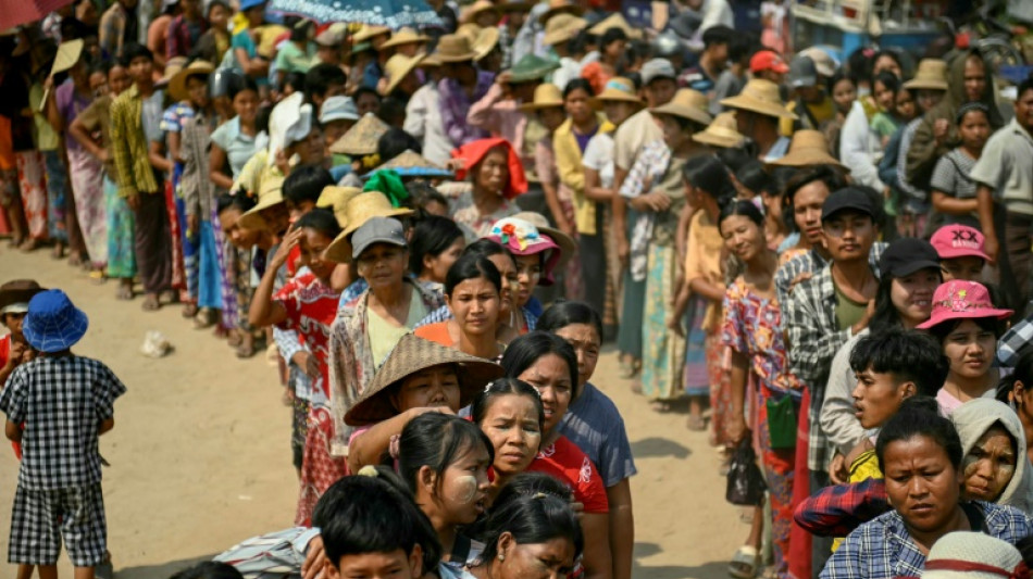 Civilians act to bring aid to Myanmar earthquake victims