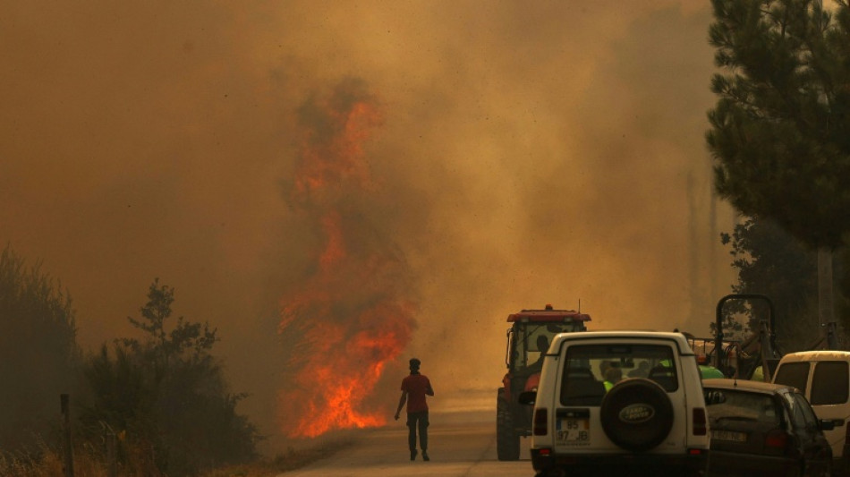 Incendies: un premier mort au Portugal, alerte maximale en Espagne