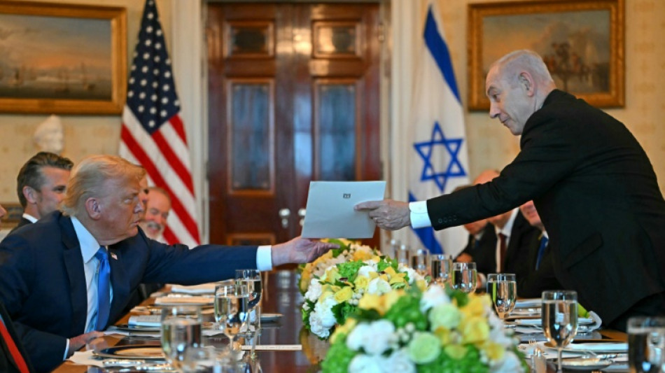 Trump re&ccedil;oit Netanyahu &agrave; la recherche d'un accord &agrave; Gaza