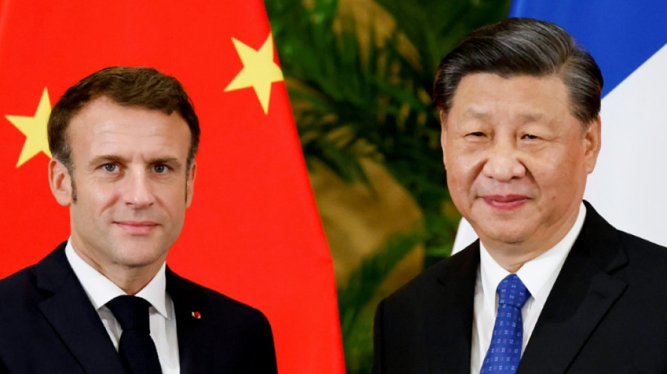 Macron &agrave; P&eacute;kin en qu&ecirc;te d'une lueur d'espoir incertaine sur l'Ukraine