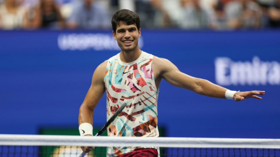 Alcaraz bate italiano Matteo Arnaldi e vai &agrave;s quartas do US Open