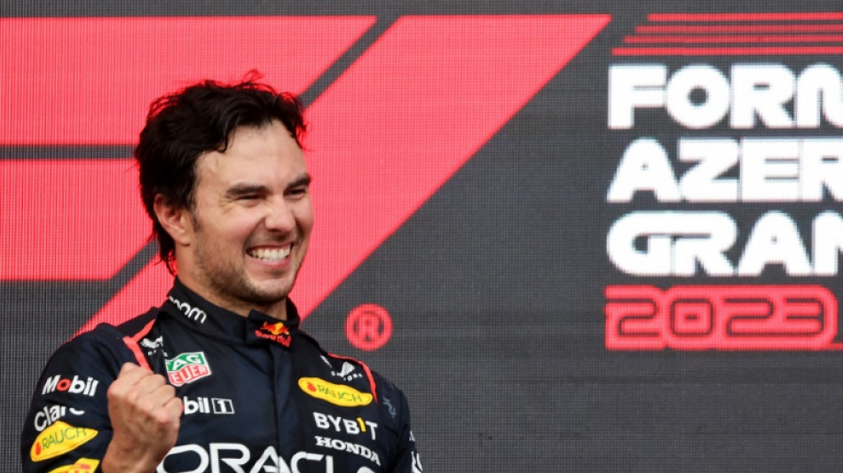 Sergio P&eacute;rez (Red Bull) supera Verstappen e vence GP do Azerbaij&atilde;o de F1
