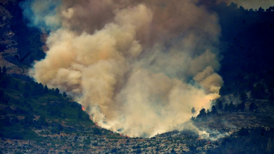 Espagne: l'incendie de Tarragone toujours actif mais le confinement partiellement levé