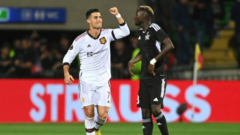 Ronaldo scores first goal this season as Man Utd stroll in Europa League