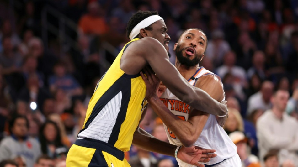 Play-offs NBA: les Pacers l'emportent encore sur le fil &agrave; New York, les Knicks dos au mur