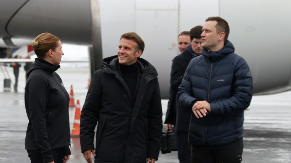 Macron visita Groenl&acirc;ndia para expressar sua solidariedade ante amea&ccedil;as de Trump