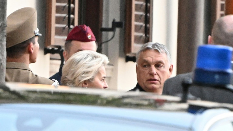 Von der Leyen sieht bei Besuch in Ungarn "Fortschritte" im Streit um EU-&Ouml;lembargo