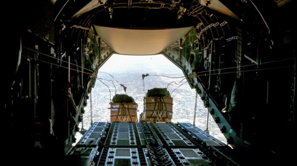 Bundeswehr hat bisher fast 200 Tonnen Hilfsg&uuml;ter &uuml;ber Gazastreifen abgeworfen