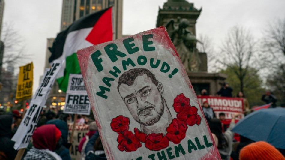Lib&eacute;ration de Mahmoud Khalil, figure propalestinienne de Columbia