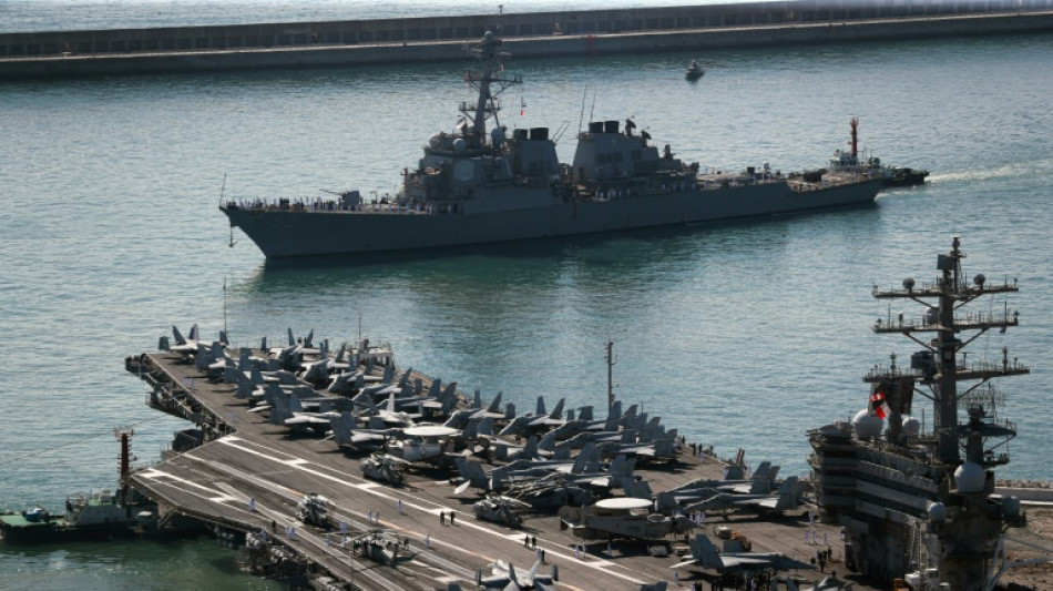 Les Etats-Unis et la Cor&eacute;e du Sud d&eacute;butent des man&oelig;uvres navales conjointes