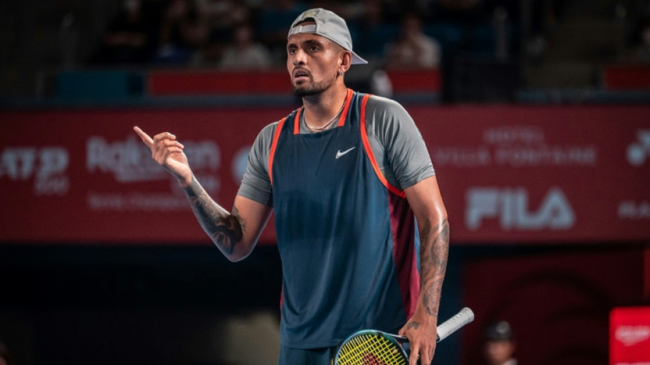 Kyrgios cruises past Tseng in breathless Japan opener