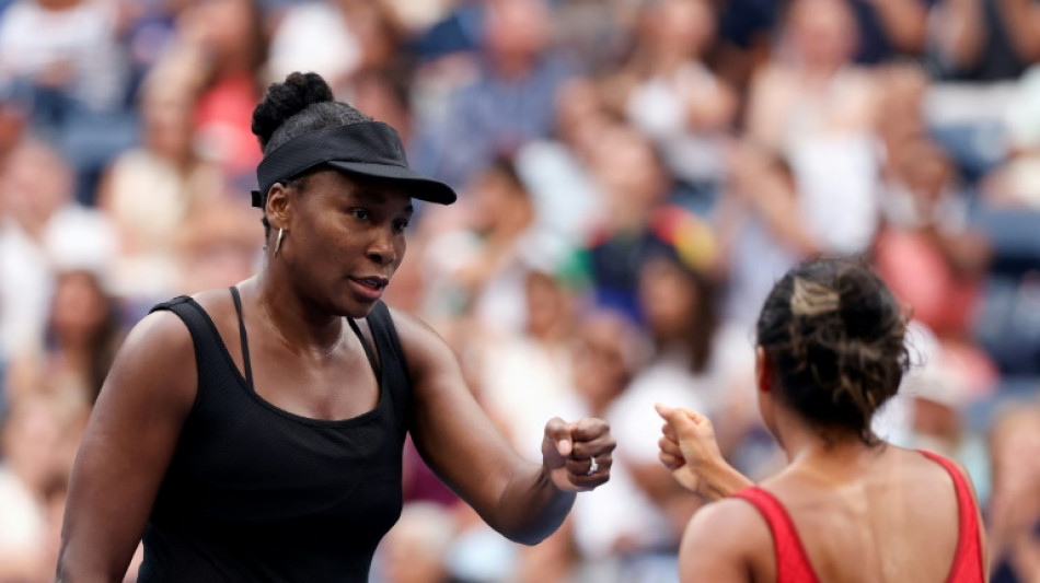 Dupla Venus Williams-Leylah Fernandez é eliminada nas quartas de final do US Open