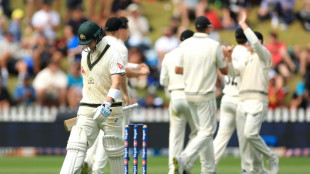 Henry restricts Australia to 147-4 at tea in first NZ Test